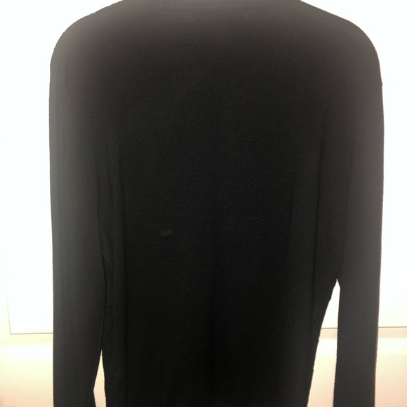 Women’s black cardigan sweater size Large - Picture 2 of 3
